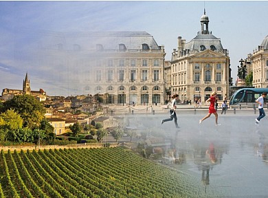 Bordeaux - Saint-Emilion par la piste Roger La ...