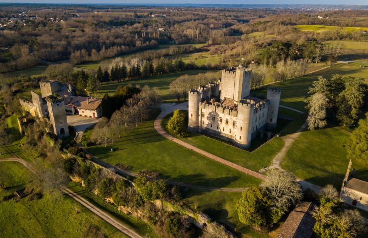Roquetaillade Castle