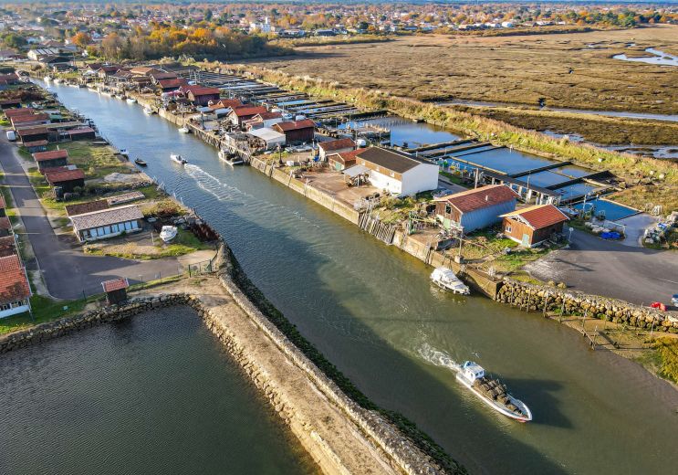 The 7 ports of Gujan-Mestras, discovery walk w ...