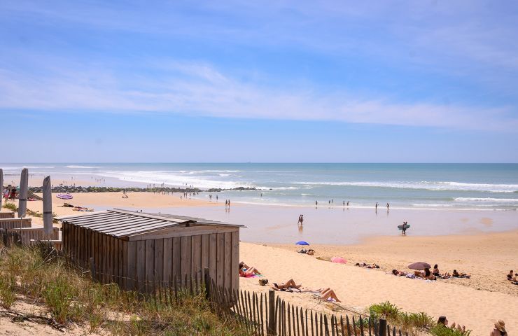 Central beach, Lacanau