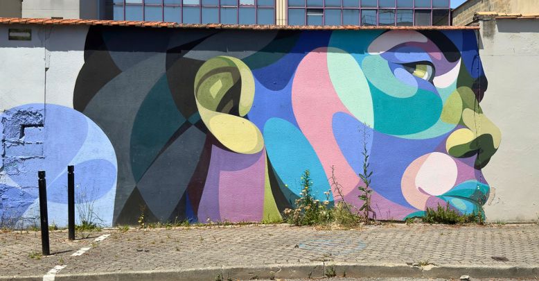 Street art in Chartrons, an urban expression i ...